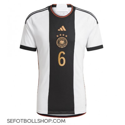 Billiga Tyskland Joshua Kimmich #6 Hemma fotbollskläder VM 2022 Kortärmad
